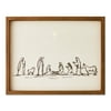 Nativity Scene with Bethlehem Star Framed Christma