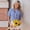 02-Blue, variant on Women's Gingham Plaid Button Down Shirt, Ruffle Stand Collar Short Puff Sleeve Casual Blouse Top 03-Brown S