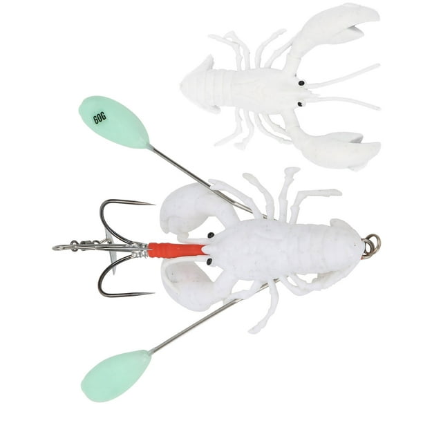 Crayfish Shape Bait,PVC Fishing Lifelike Lures Fishing Accessory Lifelike  Lures Leading Edge Technology 