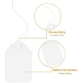 thumbnail image 3 of 500Pcs White Price Tags with String Attached, 1.38" x 0.87" Blank Price Tags with String, Display Label for Holiday Arts Crafts, 3 of 4