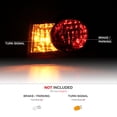 thumbnail image 3 of VIPMOTOZ Red Lens OE-Style Outer Body Tail Light Lamp Assembly For 2011-2013 Toyota Corolla, 3 of 6