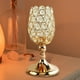 thumbnail image 5 of Candelabro de cristal de mosaico chapado en oro para centro de mesa S, 5 of 9