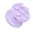 thumbnail image 1 of Phone Airbag Stand – Silicone Foldable Desktop Holder with Vacuum Suction, Compact Colorful Grip for Hands-Free Viewing (Light Purple), 1 of 9