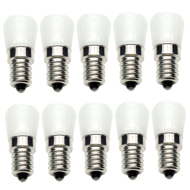 10 Piezas E14 Bombilla Reflectora Lámpara de Colgante Accesorios Bulbo 2W LED Sunnimix Bombilla LED E14