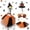 Witch, variant on Halloween Goose Clothes Outfit, Cute Goose Outfit Happy Halloween Decorations for 23 Inches Lawn Porch Garden Goose Costume