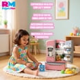 thumbnail image 4 of Juguete Cocina Refrigerador Simulación Niños con Luz Sonido rosa Grande, 4 of 5
