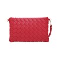 thumbnail image 2 of Bolsa Crossbody Hpc Polo Entrelazada Color Rojo HPC Polo BOLSA CROSSBODY 871-ROJO, 2 of 4
