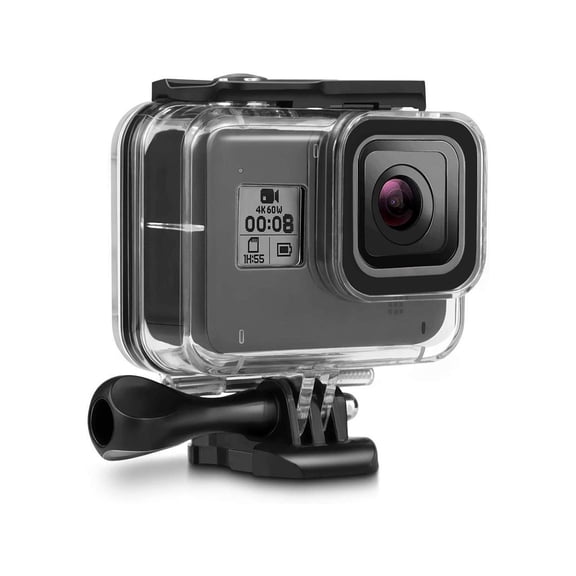 60M Waterproof Case for GoPro Hero 8 Black Underwater Waterproof Protective Housing Case for GoPro Action Camera with Quick Release Mount and Thumbscrew