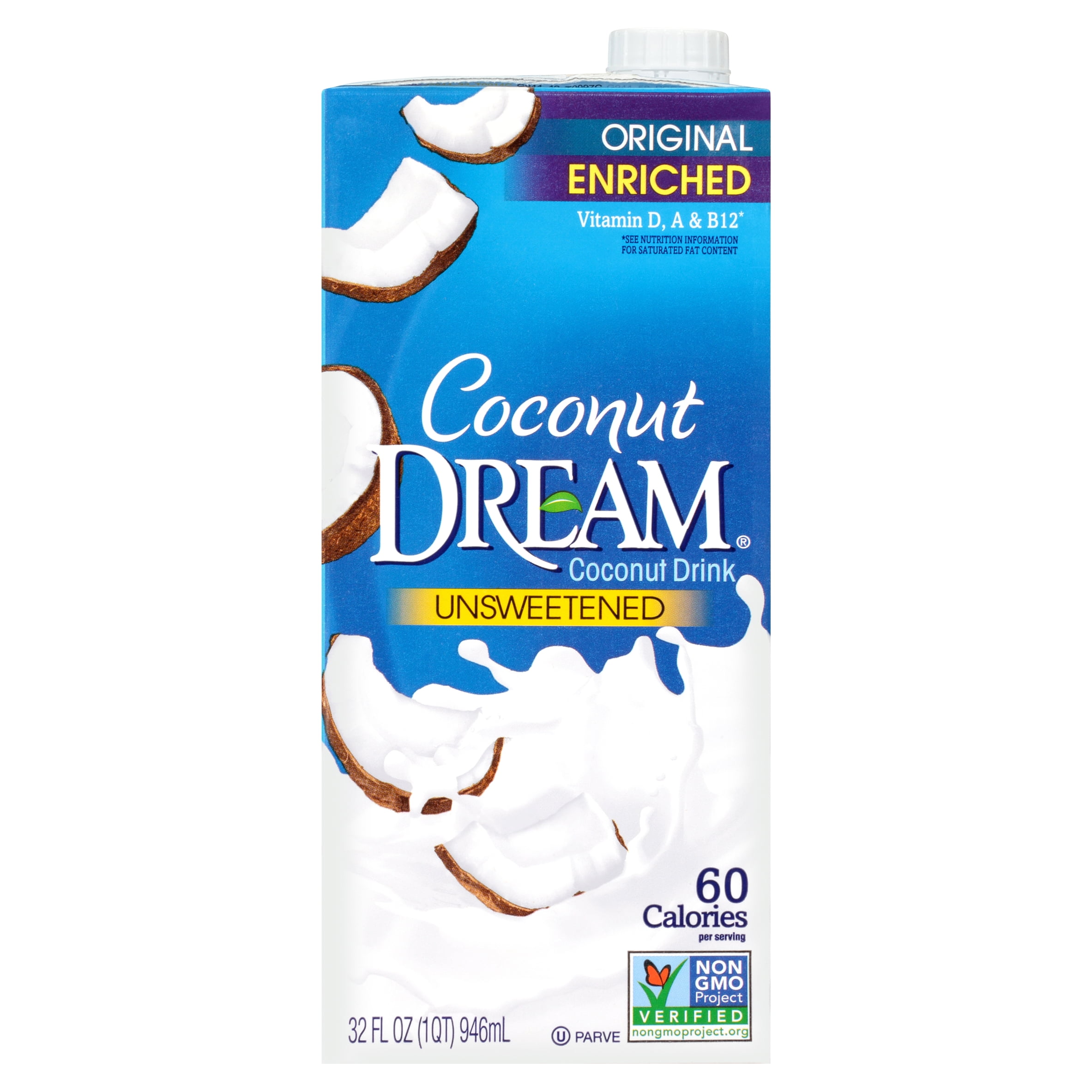 Coconut Dream Original Enriched Unsweetened Coconut Drink 32 fl. oz