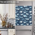 thumbnail image 5 of Sharks Leaves Dishwasher Magnetic Covers Magnet Sticker Kitchen Decor Dishwasher Refrigerator Front Door Covers Decorative Magnetic 23" x 26", 5 of 5