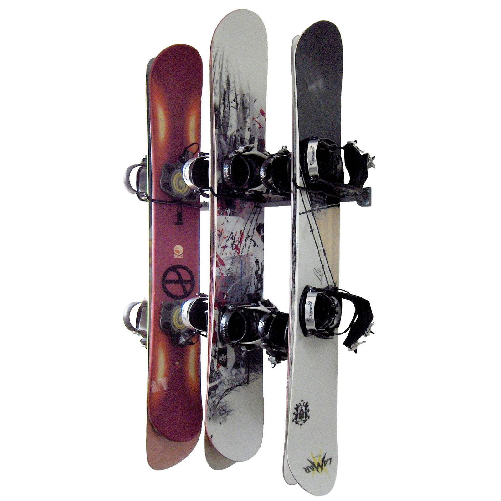 Monkey Bar Storage Snowboard Rack by Gorgeous Garages