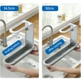 thumbnail image 2 of Sink Sponge Holder Kitchen Sink Organizer Multifunctional Sink Rack Extendable Sink Rack Kitchen Sink Storage Kitchen Sink Towels Kitchen, 2 of 4