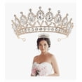 thumbnail image 1 of Xtellar Coronas Reina Para Niña Princesa Tiaras De Boda Tocado Novia, 1 of 1