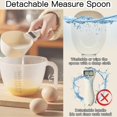thumbnail image 3 of Digital Measuring Spoon, Digital Food Measuring Scoop Scale - Electronic Kitchen Measuring Tool Spoon Scale for Cooking Baking, 3 of 7