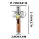 thumbnail image 4 of Encendedor exterior a prueba de viento de alta potencia | Tamaño de llama ajustable | Protección cerámica de alta temperatura | Iluminación LED COB | Construcción metálica | Encendido portátil para, 4 of 5