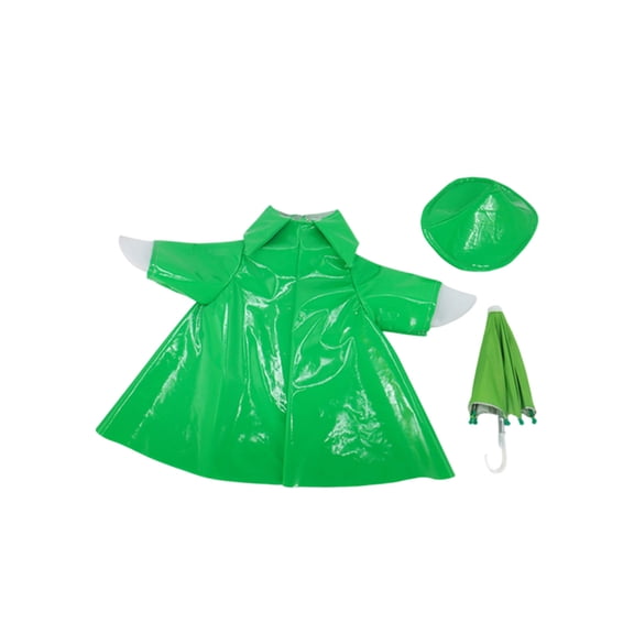 PPLoney 23 Inch Porch Goose Raincoat Set - Three Piece Rain Gear for Outdoor Decoration and Year-Round Fun