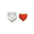 thumbnail image 4 of Elegant Valentine's Day Heart Rose Silicone Mold for Baking and Crafting Perfect Romantic Desserts or Unique Gifts, 4 of 11