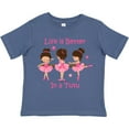 thumbnail image 3 of Inktastic Life's Better in a Tutu Ks Girls Toddler T-Shirt, 3 of 5