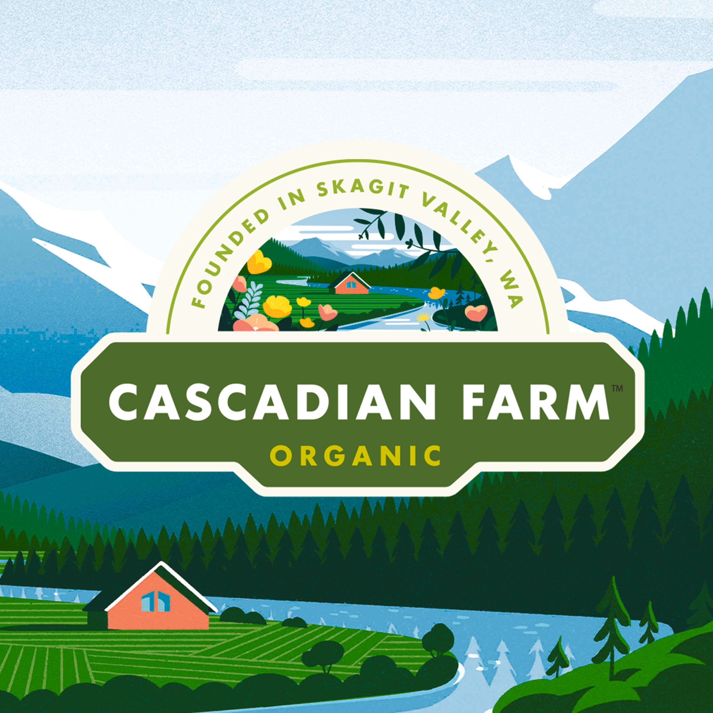 Cascadian Farm Organic Flour, Kernza Grain Baking Flour Blend, 16 oz