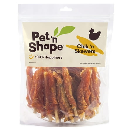 UPC: 0032657108327 | Pet n Shape All Natural Chik n Skewers Dog Treats (Various Sizes) — Healthy Dog Treats