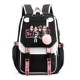 thumbnail image 1 of Mochila escolar de tela Oxford, mochila diaria, bolso de hombro, gran capacidad, 1 of 4