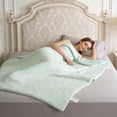 thumbnail image 6 of Kuroiy Cooling Comforter for Hot Sleepers Lightweight Ice Silk Blanket Breathable Thin Summer Quilt Soft Cooling Bedspread for Night Sweats Bedroom Home, 6 of 6