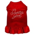thumbnail image 1 of Robe de Fille de Père Noël en Strass Rouge Med (12), 1 of 1