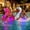 2 Pack-White+Pink, variant on Hik-Eqtor Inflatable Flamingo Pool Float & Raft with Solar Powered LED Lights, 42“ Lake Beach Floaties for Summer Beach Lake, Pink