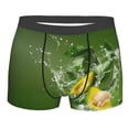 thumbnail image 4 of Goofa Friut Avocado Printed Men's Boxer Briefs Underwear, Moisture-Wicking Underwear, Trunk,Soft and Breathable Cotton Underwear-X-Large, 4 of 9