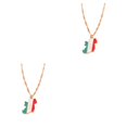 thumbnail image 1 of Jumpingount Collar de acero inoxidable para mujer: haga una declaración con un colgante único Collares de lujo asequibles para mujer Hip Hop Type11 NO11, 1 of 6