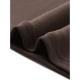 thumbnail image 5 of DARING DIVA Women's Semi Sheer Long Sleeve Ruched V Neck Sequin Panel Top XS Dark Brown, 5 of 6