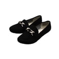 thumbnail image 2 of Cliffs by White Mountain Women's Gainful Loafers - Black Suedette, 2 of 6