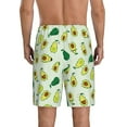 thumbnail image 3 of Bixox Men's Cartoon Fruit printed lightweight casual shorts, soft sleep shorts with pockets., 3 of 7