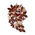 thumbnail image 2 of Tnobhg Women Brooch Exquisite Craftsmanship Elegant Fashion Jewelry Rhinestone Brooch Women's Clothing Accessories, 2 of 8