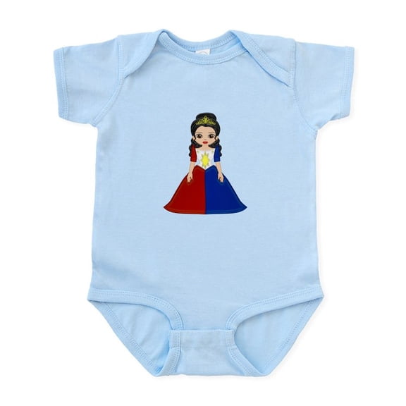 CafePress - Little Miss Philippines Infant Bodysuit - Baby Light Bodysuit, Size Newborn - 24 Months