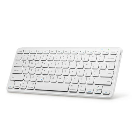 Anker Ultra Compact Slim Profile Wireless Bluetooth Keyboard with Rechargeable Battery [Compatible with New iPad 9.7