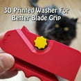 thumbnail image 3 of ziertyon Kitty Cardboard Cutter 3D Printed Cardboard Cutter Cat Shape Sliding Cutter for DIY Cat Scratchers Wrapping Paper, 3 of 7