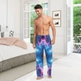 thumbnail image 6 of FORMRS Mens Pajama Pants with Pockets Sleepwear Lounge Bottoms Sizes S-2XL, Galaxy Pattern, 6 of 7