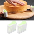 thumbnail image 1 of 2Pcs DIY Cake Bread Cutter Tool with Stainless Steel Spring, Adjustable Thickness for Home Kitchen, Bakeries, Shops, Restaurants, 1 of 8