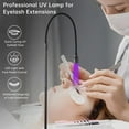 thumbnail image 5 of Lash Extension Light LED Eyelash Lamp, for Eyelash Extensions, UV Lash Glue System Foot Pedal Control Floor Lighting for Professional Lash Technicians, 5 of 9