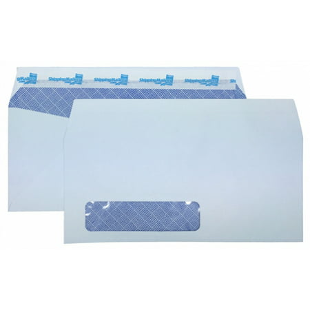 2000 ShippingMailers 4 1/8 x 9 1/2 White Security Window #10 Envelopes /w Self Adhesive (Best Total Security For Windows 10)