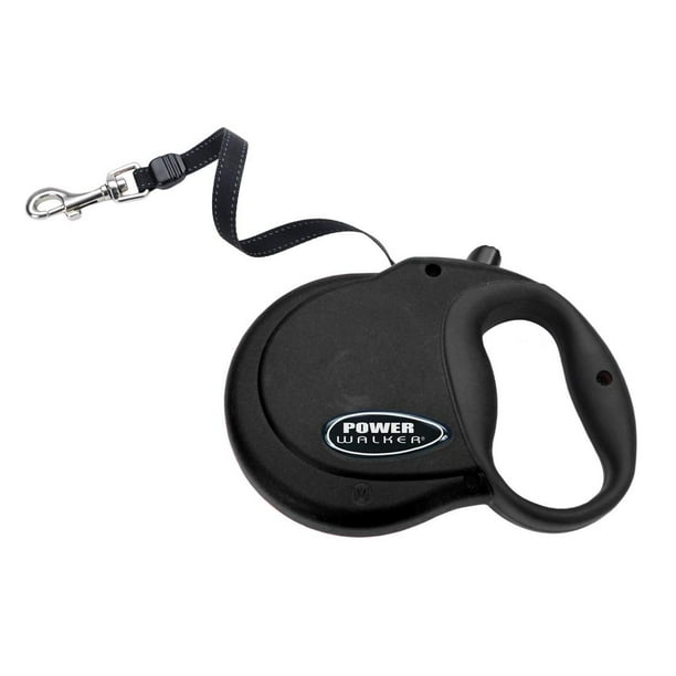 Coastal Pet Power Walker Retractable Dog Leash, Small, Black Walmart