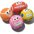 thumbnail image 2 of SHAR 4 Pack Squeaky Dog Toys, Interactive Latex Rubber Dog Toys, Soft Bouncing Balls for Small Medium Pets, 2 of 5