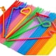 thumbnail image 2 of BPA-Free Colorful Plastic Flexible Straws, 500 Pcs Disposable Bendy Drinking Straws, 2 of 3