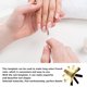 thumbnail image 4 of sweethay Pro 9 tamaños Easy French Cut V Line Consejos en forma de almendra Manicure Edge Trimmer Nail Cutter Acrílico Rosa Blanco French Juegos de manicura Numero 5 NO3, 4 of 6