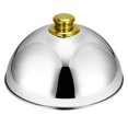 thumbnail image 1 of Yuarrent Cloche para restaurante, cubierta para comida, resistente al óxido, resistente al desgaste, buen sellado, antideslizante, cubierta Barra de herramientas, 1 of 6