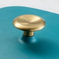 thumbnail image 5 of Tramontina Prisma 7-Quart Enameled Cast Iron Square Dutch Oven with Lid, Matte Teal with Gold Knob, Oven-Safe, 5 of 9