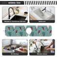 thumbnail image 6 of Coolnut 2 Pack Faucet Dry Mat for Kitchen Sink,Christmas Snowman Tree 30x5 Inch Faucet Drying Mat Absorbent Mat Fast Dry Mat for Kitchen, Bathroom, 6 of 7
