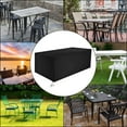 thumbnail image 7 of Veryke 66" L x 37" W x 27" H Rectangular Patio Furniture Cover for Outdoor Table Lounge Sofa, Waterproof Anti-UV Black, 7 of 7