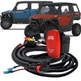 thumbnail image 2 of OZ-USA 10ft. Pulse Power Bus Bar Plug Wire Harness Kit with On/Off Red Rocker Switch for LED Lightbar Compatible with 2024 Polaris XPEDITION XP ADV Ultimate Northstar Premium, 2 of 6
